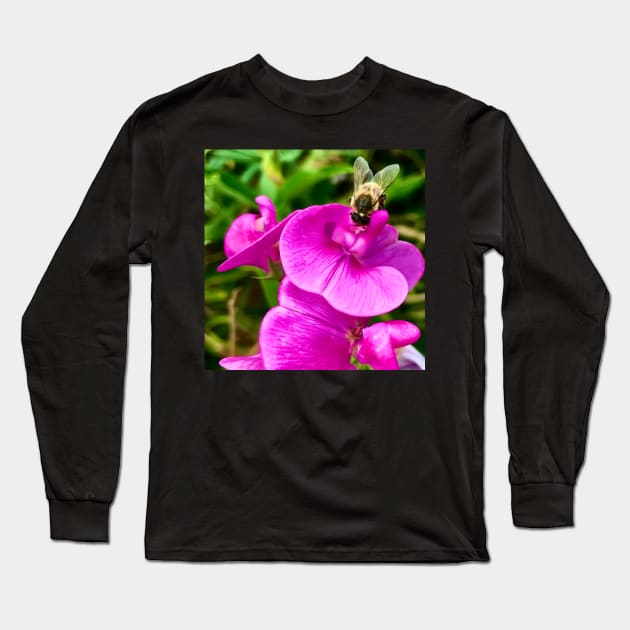 Pretty little pollinator Long Sleeve T-Shirt by Dillyzip1202